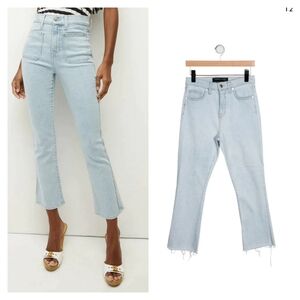 Veronica Beard Carly Kick‎ Jeans With Patch Pockets